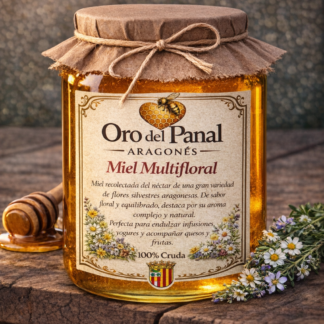 Miel de Multifloral-Oro del Panal Aragonés